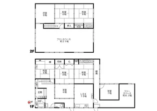 富山県魚津市火の宮町【一戸建】の間取り