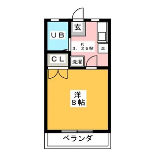 グリーンパーク広小路【2階】の間取り