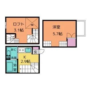 Felicity鳴海の間取り