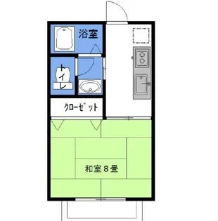 グラシアス・ベイone【2階】の間取り