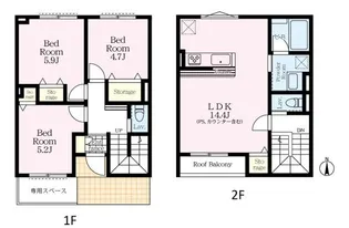 神奈川県川崎市川崎区中島2【一戸建】の間取り