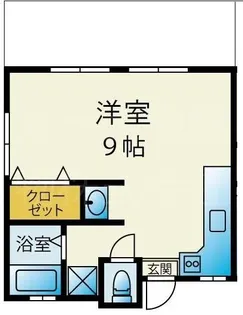 仁戸名町Hアパート【1階】の間取り