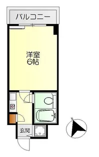 朝日プラザ呉センターコア【8階】の間取り