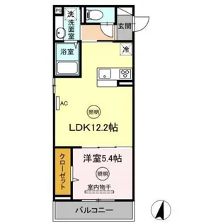 グランシエル下見【3階】の間取り