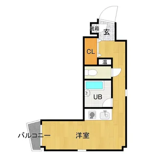 ステイツ久留米【7階】の間取り