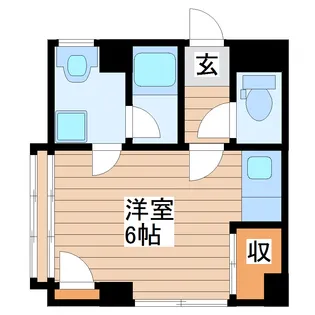 愛宕橋ビル【2階】の間取り