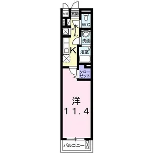 サンエアリー二番館【3階】の間取り