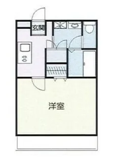 ラフィネ西野【1階】の間取り