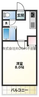 第2年見マンション【1階】の間取り
