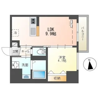 中央地所西条駅前ビル【8階】の間取り