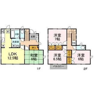 愛知県名古屋市千種区丸山町3【一戸建】の間取り