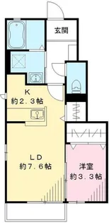 シャルマンドミール II【1階】の間取り