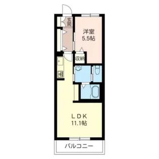 メゾン ド サリジェ【2階】の間取り