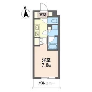 メゾンリブラ【1階】の間取り