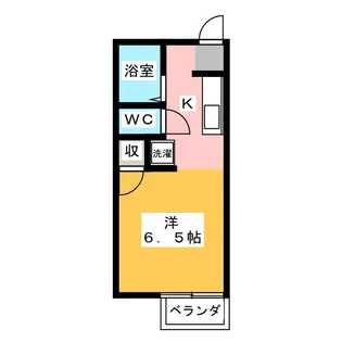 コーポYS【1階】の間取り