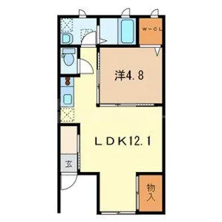 埼玉県さいたま市北区日進町2【アパート】の間取り