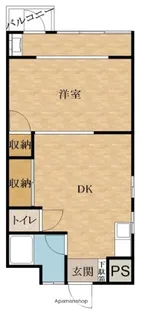 マンション新川【3階】の間取り
