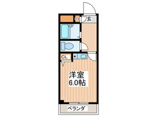 フォレスタ城東【4階】の間取り