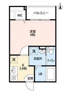 CLOUD 放出【1階】の間取り