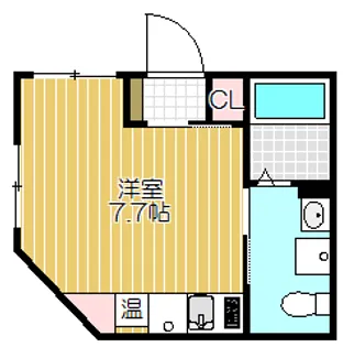 グランツ品川戸越【1階】の間取り