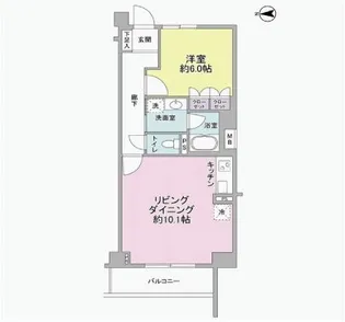 ベル・ソレイユ【2階】の間取り