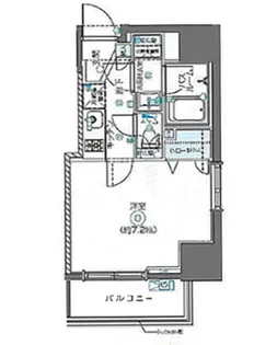 東京都新宿区大久保1【マンション】の間取り