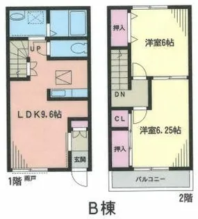 Elegante Fiore Bの間取り