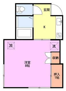 セピアレフト【1階】の間取り