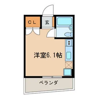 鴨志田ビル【3階】の間取り