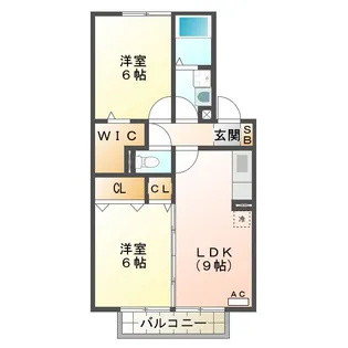 ラ ミューズ【1階】の間取り