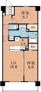 大阪府大阪市阿倍野区阿倍野元町【マンション】の間取り