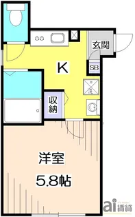 東京都練馬区春日町1【アパート】の間取り