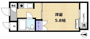 ハイタウン川崎【4階】の間取り