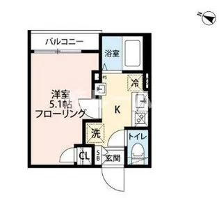 東京都練馬区小竹町1【アパート】の間取り