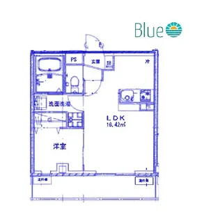 フラシア井土ヶ谷【3階】の間取り