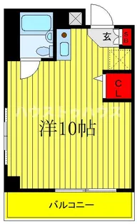 東京都台東区上野桜木1【マンション】の間取り
