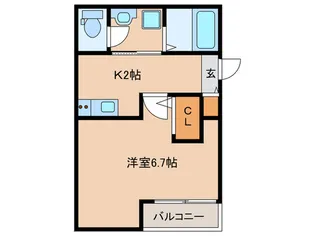 LECOCON知立【3階】の間取り