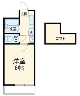 グランドハイム森【1階】の間取り