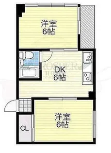 徳映ハイツ【2階】の間取り