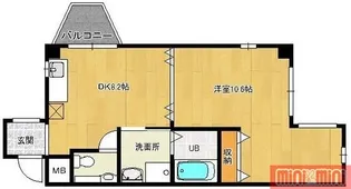 COURT HOUSE【4階】の間取り