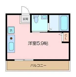 神奈川県横浜市金沢区六浦2【アパート】の間取り