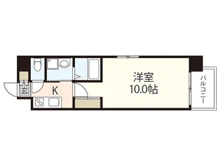 Lグランデ大手町【6階】の間取り