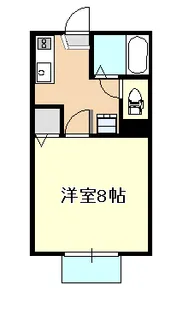 メゾン・ド・徳芳【2階】の間取り