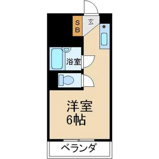 国際グランドハイツ【5階】の間取り