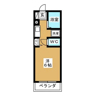 菅野マンション【4階】の間取り