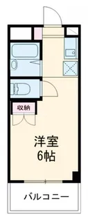 パルメゾン西脇【1階】の間取り