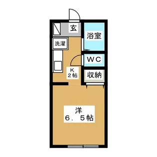 ホワイトバーチ【1階】の間取り