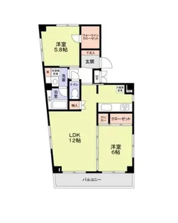 神奈川県横浜市神奈川区泉町【マンション】の間取り