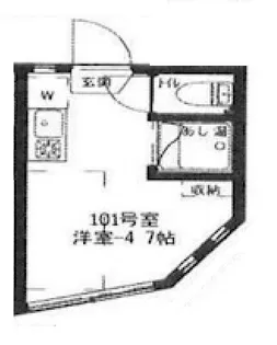 アーバンプレイス中野?【1階】の間取り