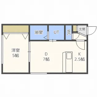 グランドサクセス南大通【4階】の間取り